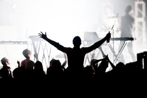 Very good crowd during a big show